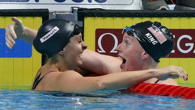 Mondiali, oro e record del mondo nei 50 rana per Lilly King