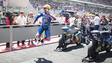 Moto2, Brno: prima pole di Pasini! Poi Oliveira e Morbidelli