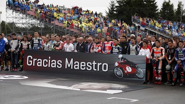 Moto: da Ibiza a Brno, le immagini dell'addio a Nieto