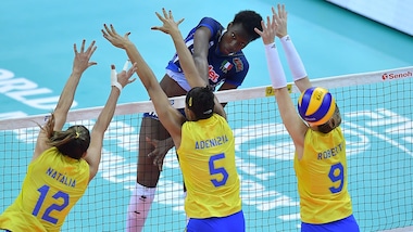 Volley: World Grand Prix , amarezza Italia, azzurre battute dal Brasile al tie break