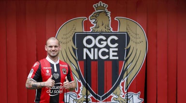 Calciomercato, il Nizza presenta Wesley Sneijder