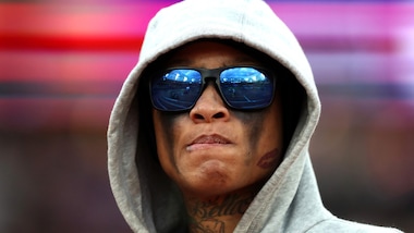 Inika McPherson, look goth ai Mondiali di Londra