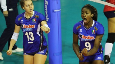 Volley: Mondiali U.18, l'Italia batte nettamente la Colombia
