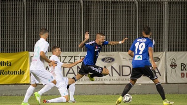 Serie C Olbia-Pisa 1-0, decide la rete di Ragatzu