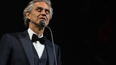 Andrea Bocelli live al Colosseo per Celebrity Fight Night