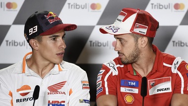 MotoGp, San Marino: nelle libere Marquez vola davanti alle Ducati