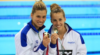 Cagnotto e Dallapé madrine a Gardaland