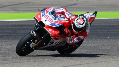 MotoGp Aragon, Lorenzo: «Non mi aspettavo la prima fila»