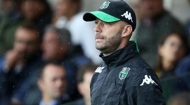 Serie A Sassuolo, Bucchi: «Che emozione affrontare la Juventus»