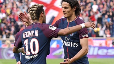 Psg, tra Neymar e Cavani scoppia l'amore