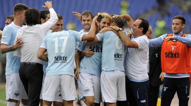 Serie A, Lazio-Sassuolo 6-1: Luis Alberto e Parolo show