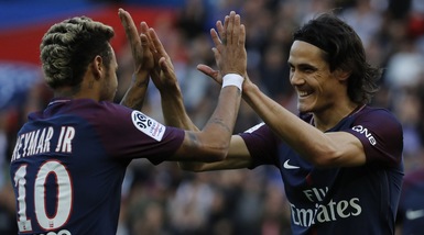 Cavani: «Neymar? Sono cose che succedono»