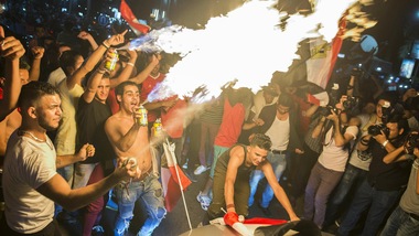 Egitto al Mondiale, Il Cairo in festa