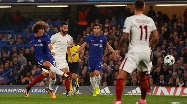 Chelsea-Roma, un'ombra sul gol di David Luiz