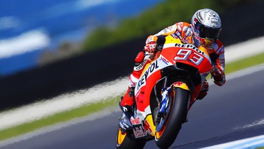 MotoGp Australia: Marquez scalda le ultime libere,