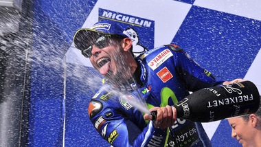 MotoGp Australia, Rossi: «Gara fantastica, fino alla fine»