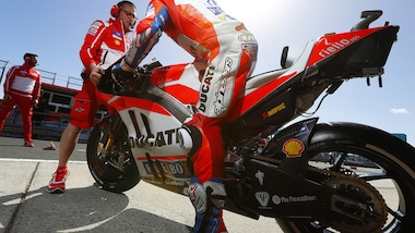 MotoGp Australia, Dovizioso: «Errore mio, ma la Ducati non gira»