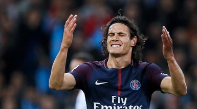 Ligue 1, Marsiglia-Psg 2-2: Cavani evita il ko. Espulso Neymar