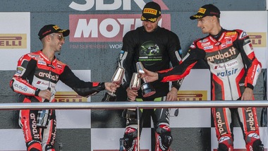 Superbike Jerez, Melandri: «Secondo posto come una vittoria»