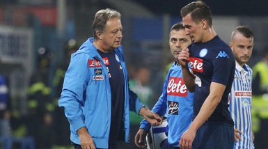 Napoli, Milik: «Chievo? È un'ipotesi»