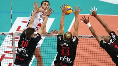 Volley: Superlega, Civitanova ferma la corsa di Milano