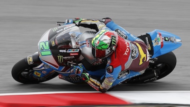 Moto2 Malesia, Morbidelli in pole e a caccia del titolo