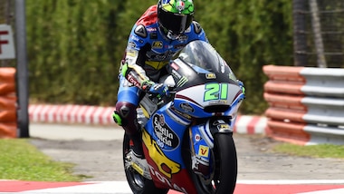 Moto2 Estrella Galicia, Morbidelli: «Spero di imparare da Rossi»