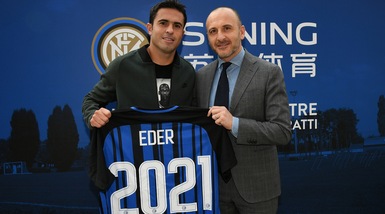 Inter, Eder rinnova fino al 2021