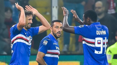 Serie A, Genoa-Sampdoria 0-2: in gol Ramirez e Quagliarella