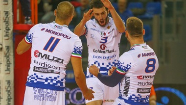 Volley: A2 Maschile, Girone Bianco: vincono Potenza Picena e Castellana Grotte