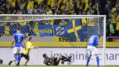 Svezia-Italia 1-0, incubo azzurro alla Friends Arena