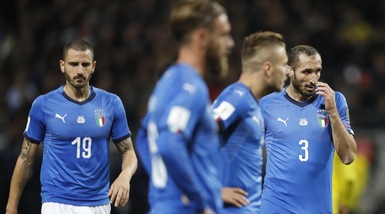 Svezia-Italia, la top 5 horror degli azzurri