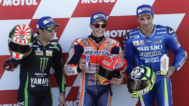 MotoGp Valencia, Iannone: «Dedico prima fila alla Suzuki»