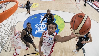 Basket Serie A, tegola per Milano: Goudelock out sei settimane