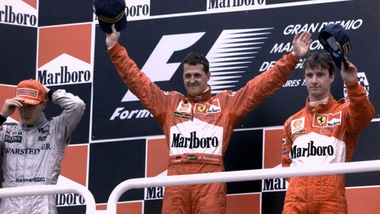 F1, asta record per la Ferrari di Schumi: 6,4 milioni!