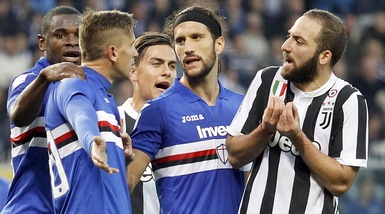 Moviola, Sampdoria-Juventus: il 3-0 era da annullare. Zapata fa fallo, ma Lichtsteiner