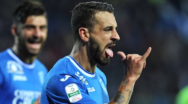 Serie B Empoli-Frosinone 3-3: pareggia Caputo con una doppietta nel recupero