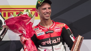 SBK Ducati, Melandri: «Test positivo, buone sensazioni»