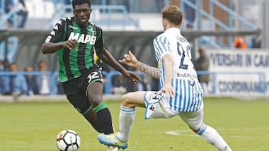 Serie A Sassuolo, Duncan non recupera per la Fiorentina