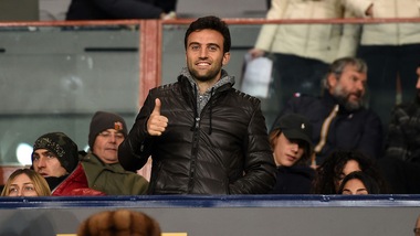 Genoa-Crotone, Giuseppe Rossi in tribuna al Ferraris