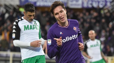 Serie A, Fiorentina-Sassuolo 3-0. Bologna-Cagliari 1-1