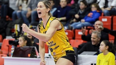 Volley: A1 Femminile, Annie Drews lascia Legnano