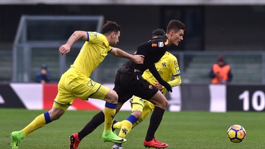 Chievo-Roma 0-0, prima da titolare per Schick