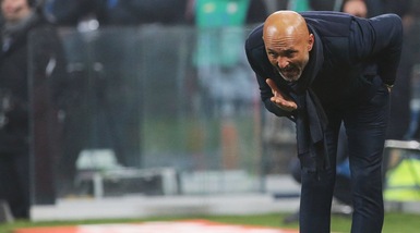 Tutte le facce di Spalletti, dall'incredulità alla rabbia