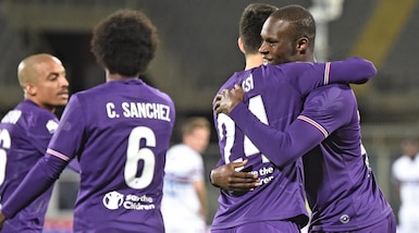 Fiorentina-Sampdoria 3-2, Babacar e Veretout trascinano i viola ai quarti di finale