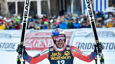 Sci, doppietta norvegese in Val Gardena: domina Svindal davanti a Jansrud