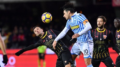 Serie A, Benevento-Spal 1-2: Floccari show al Vigorito, 16° ko per i sanniti