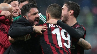 Milan, Gattuso: «Vittoria fondamentale ma i problemi restano»