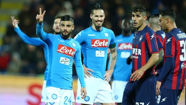 Serie A Crotone-Napoli 0-1, il tabellino