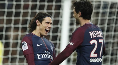 Ligue 1, Psg vola con Cavani: 4-1 al Nantes